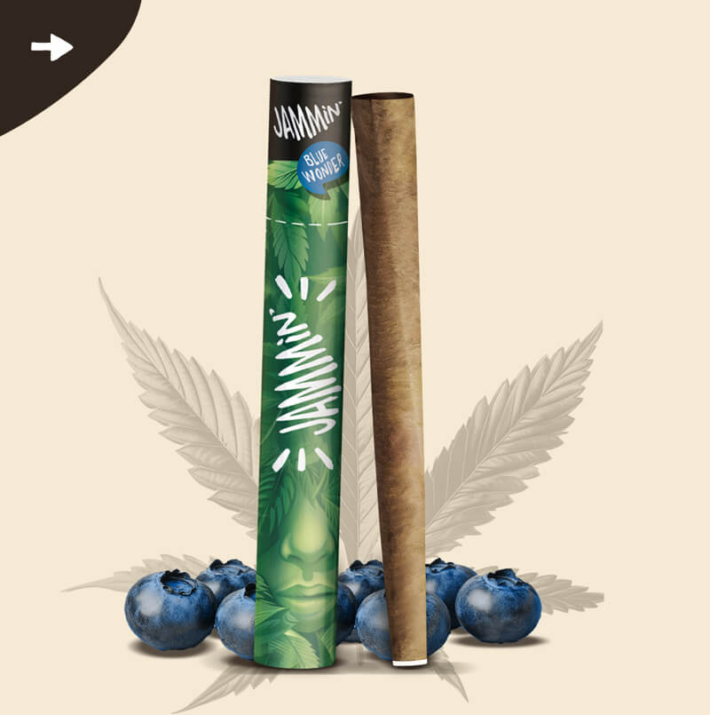 Jammin’ Hemp Cones Blue Wonder